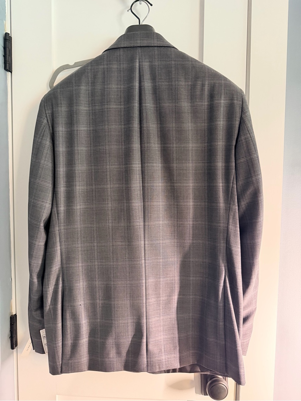 Calvin Klein Gray Windowpane Sport Coat - Picture 2 of 4